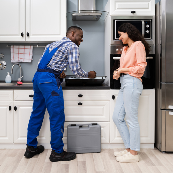 can you provide an estimate for cooktop repair before beginning any work in New London County CT